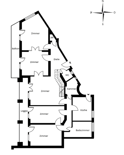 Prodej bytu 7+kk 248 m², Berlin, Berlín Prodej bytu 7+kk 248 m², Berlin, Berlín