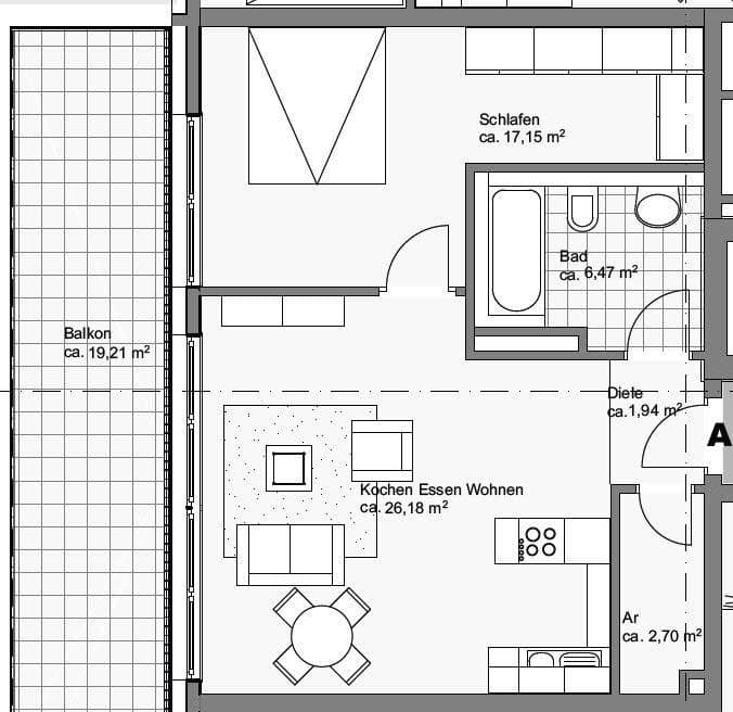 Pronájem bytu 2+1 64 m², Gutenberg Str. 6A, Zirndorf, Bavorsko Pronájem bytu 2+1 64 m², Gutenberg Str. 6A, Zirndorf, Bavorsko