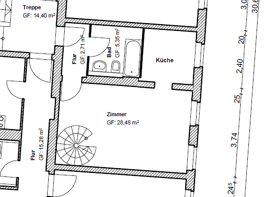 Prodej bytu 2+1 72 m², Altheider Straße, Berlin, Berlín Prodej bytu 2+1 72 m², Altheider Straße, Berlin, Berlín