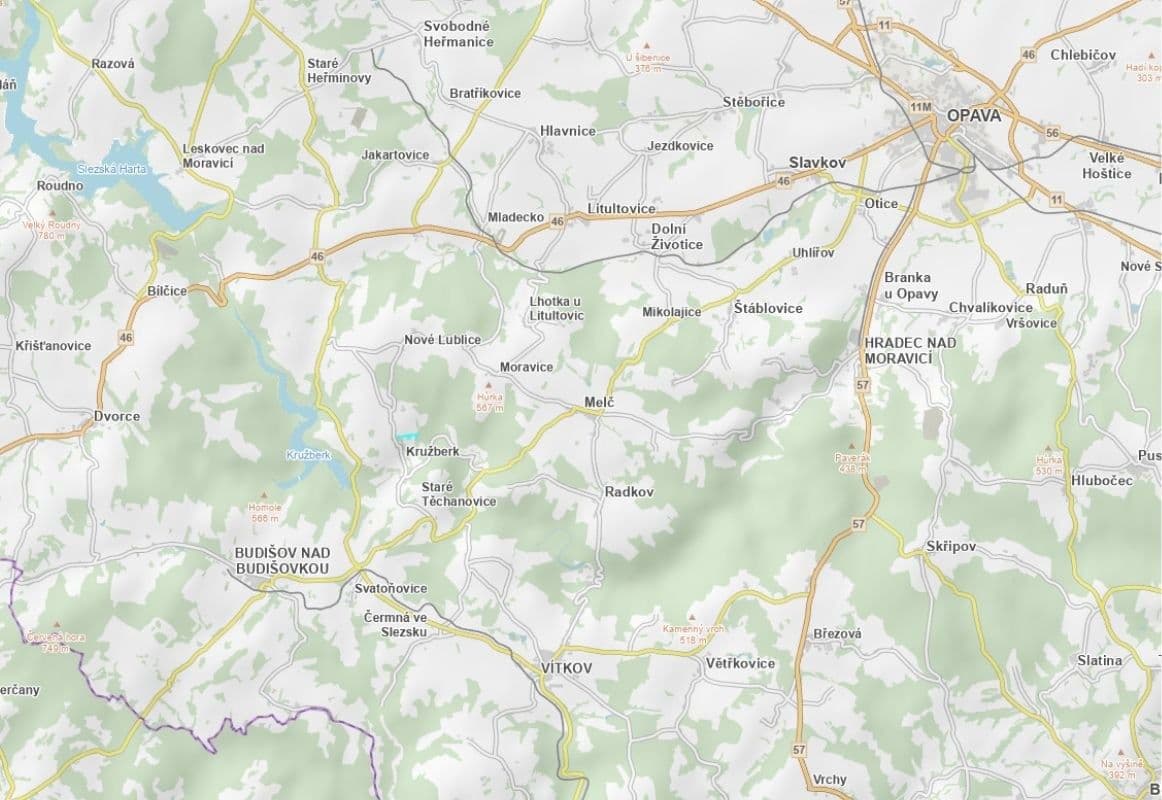 Prodej pozemku 66.872 m², Kružberk, Moravskoslezský kraj Prodej pozemku 66.872 m², Kružberk, Moravskoslezský kraj