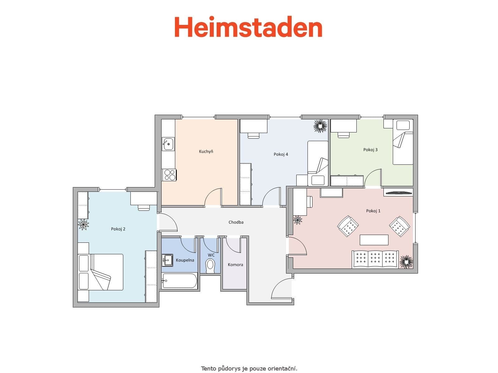 Pronájem bytu 4+1 103 m², Hlavní třída, Havířov, Moravskoslezský kraj Pronájem bytu 4+1 103 m², Hlavní třída, Havířov, Moravskoslezský kraj