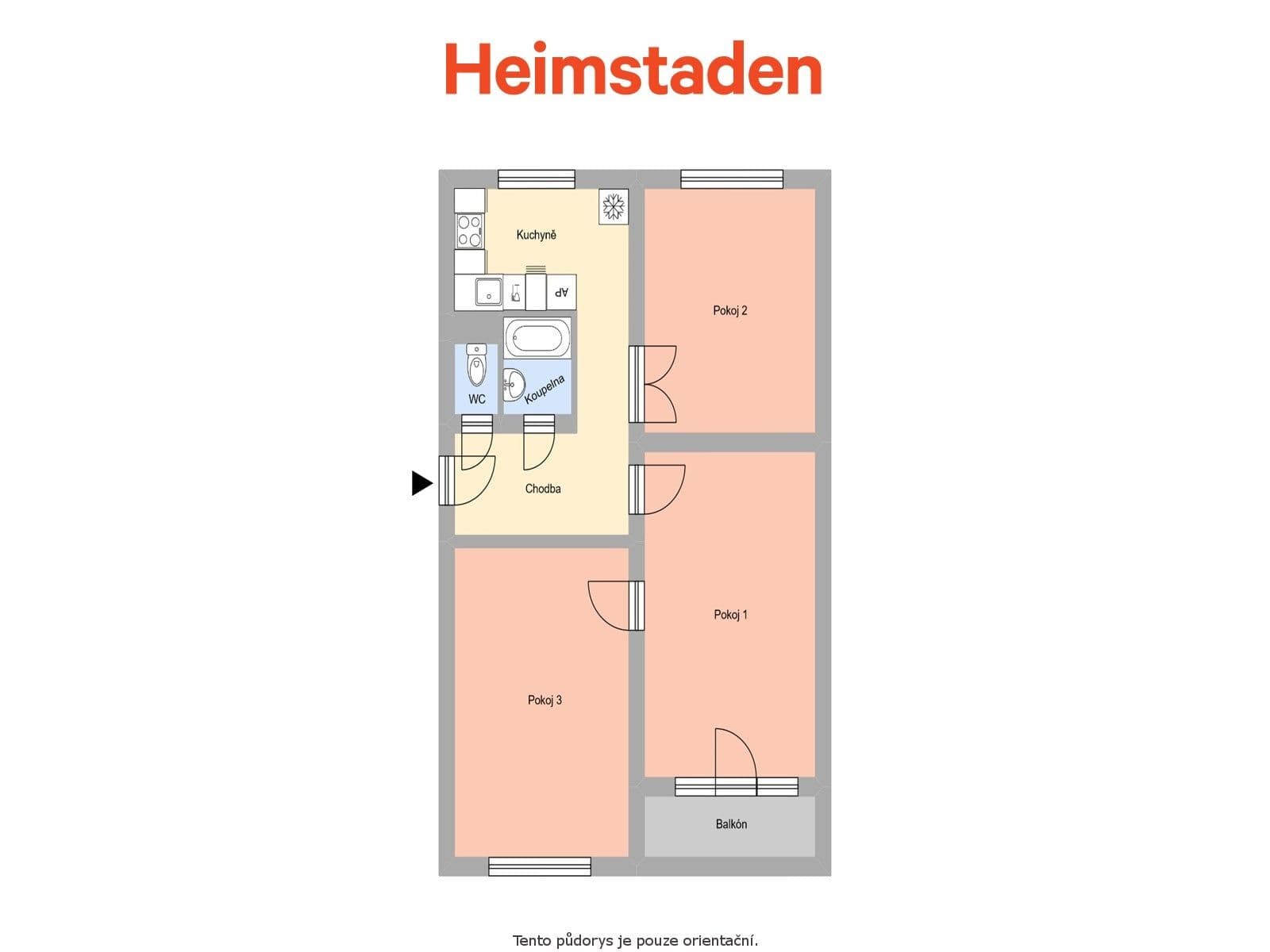 Pronájem bytu 3+1 67 m², Resslova, Havířov, Moravskoslezský kraj Pronájem bytu 3+1 67 m², Resslova, Havířov, Moravskoslezský kraj