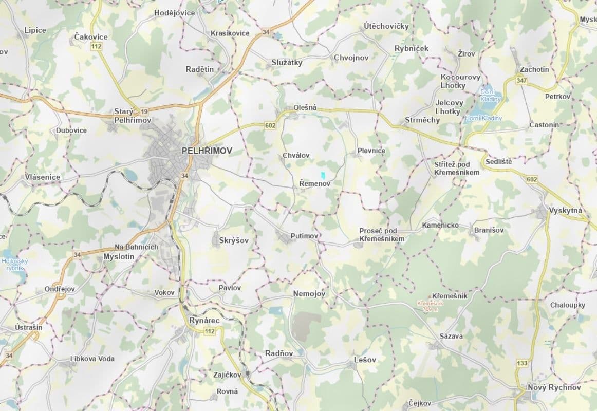 Prodej pozemku 21.890 m², Olešná, Kraj Vysočina Prodej pozemku 21.890 m², Olešná, Kraj Vysočina