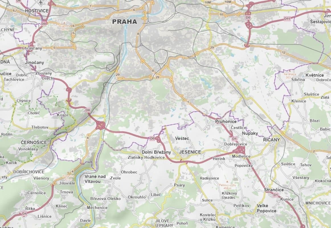 Prodej pozemku 4.757 m², Jesenice, Středočeský kraj Prodej pozemku 4.757 m², Jesenice, Středočeský kraj