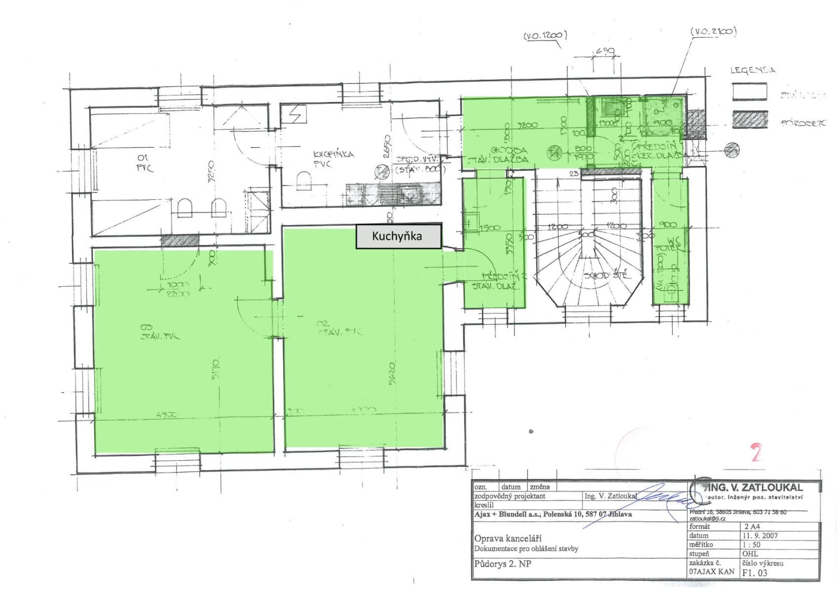 Pronájem kanceláře 396 m², Polenská, Jihlava, Kraj Vysočina Pronájem kanceláře 396 m², Polenská, Jihlava, Kraj Vysočina