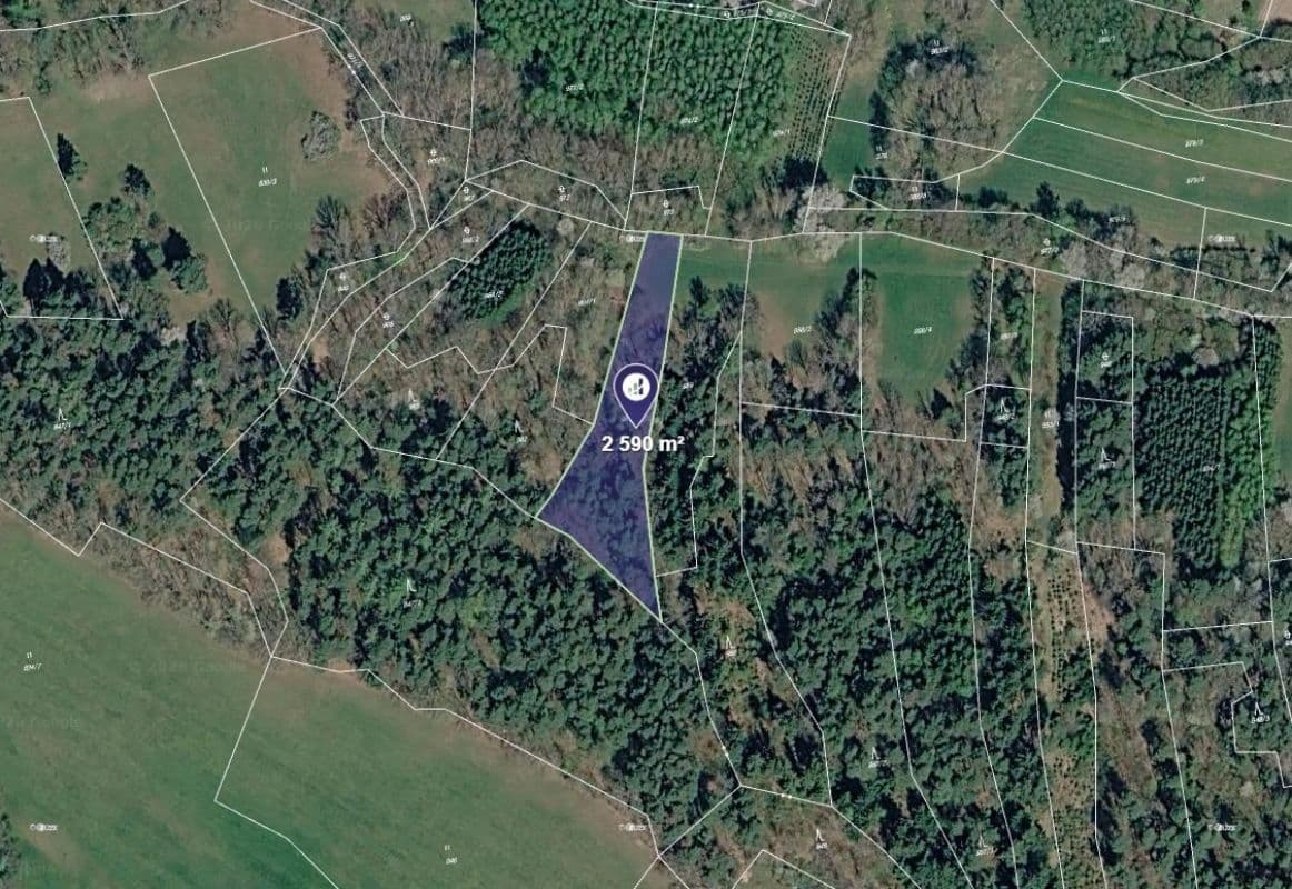 Prodej pozemku 6.229 m², Nadějkov, Jihočeský kraj Prodej pozemku 6.229 m², Nadějkov, Jihočeský kraj