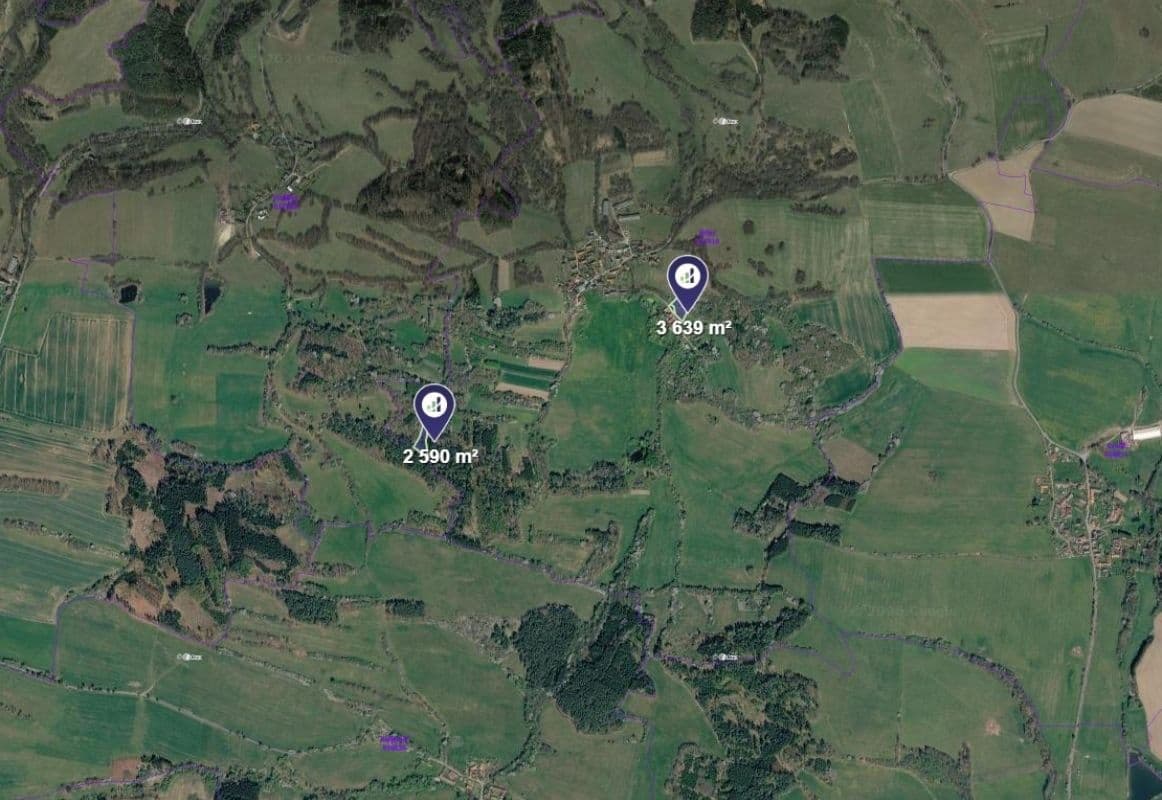 Prodej pozemku 6.229 m², Nadějkov, Jihočeský kraj Prodej pozemku 6.229 m², Nadějkov, Jihočeský kraj