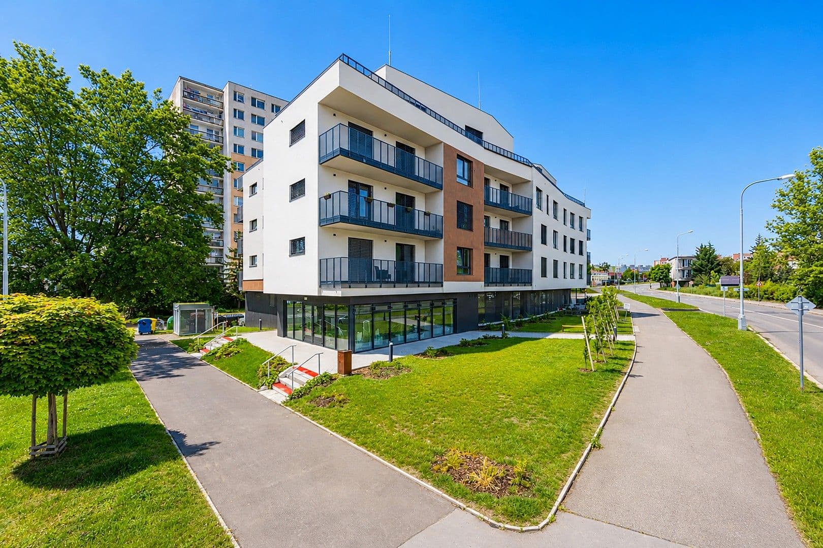 Pronájem bytu 1+kk 31 m², Milánská, Praha, Praha Pronájem bytu 1+kk 31 m², Milánská, Praha, Praha
