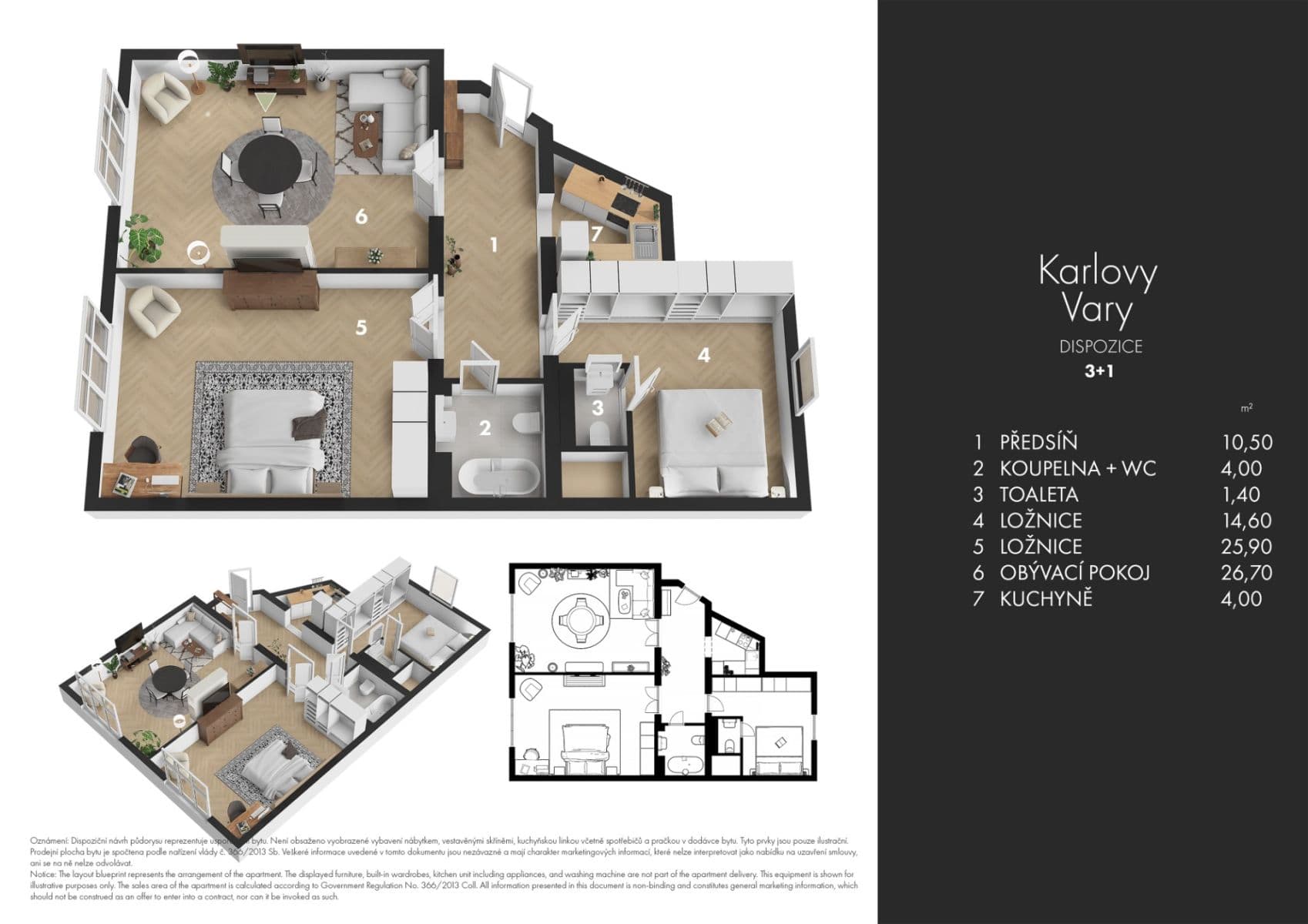 Prodej bytu 3+1 89 m², Vítězná, Karlovy Vary, Karlovarský kraj Prodej bytu 3+1 89 m², Vítězná, Karlovy Vary, Karlovarský kraj