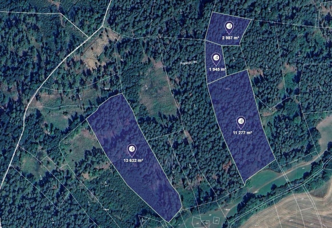 Prodej pozemku 10.026 m², Maňovice, Plzeňský kraj Prodej pozemku 10.026 m², Maňovice, Plzeňský kraj