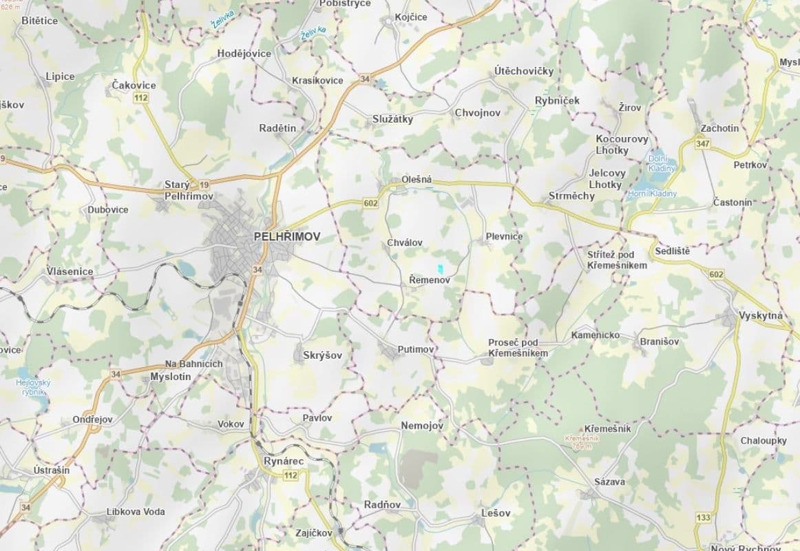 Prodej pozemku 12.588 m², Olešná, Kraj Vysočina Prodej pozemku 12.588 m², Olešná, Kraj Vysočina