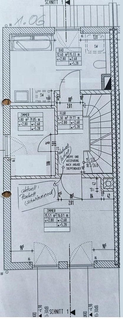 Prodej domu 117 m², pozemek 184 m², Unterschleißheim, Bavorsko Prodej domu 117 m², pozemek 184 m², Unterschleißheim, Bavorsko