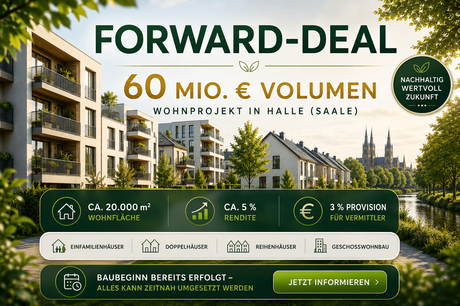 Prodej domu 20.000 m², Kaiserlauterer Str, Halle, Sasko-Anhaltsko Prodej domu 20.000 m², Kaiserlauterer Str, Halle, Sasko-Anhaltsko