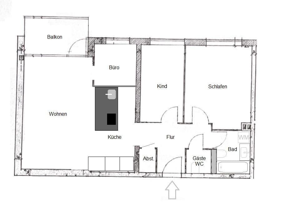 Prodej bytu 3+kk 77 m², Hamburg, Hamburg Prodej bytu 3+kk 77 m², Hamburg, Hamburg