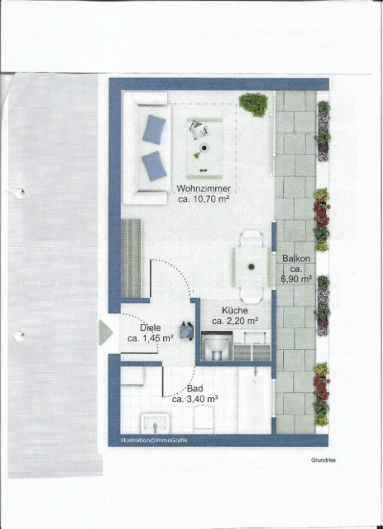 Pronájem bytu 1+1 22 m², Klagenfurter Str 3, München, Bavorsko Pronájem bytu 1+1 22 m², Klagenfurter Str 3, München, Bavorsko