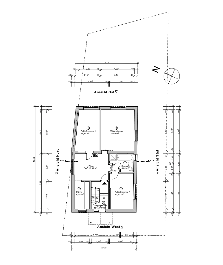 Prodej bytu 3+kk 78 m², Pfinztal, Bádensko-Württembersko Prodej bytu 3+kk 78 m², Pfinztal, Bádensko-Württembersko