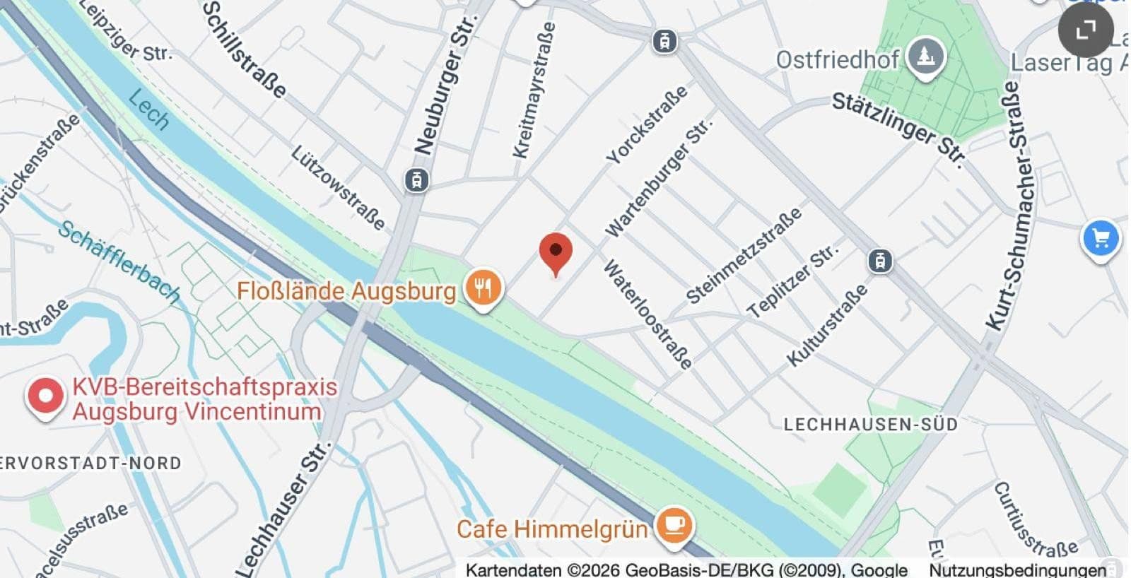 Prodej domu 160 m², pozemek 681 m², Wartenburgerstraße 58, Augsburg-Lechhausen, Bavorsko Prodej domu 160 m², pozemek 681 m², Wartenburgerstraße 58, Augsburg-Lechhausen, Bavorsko