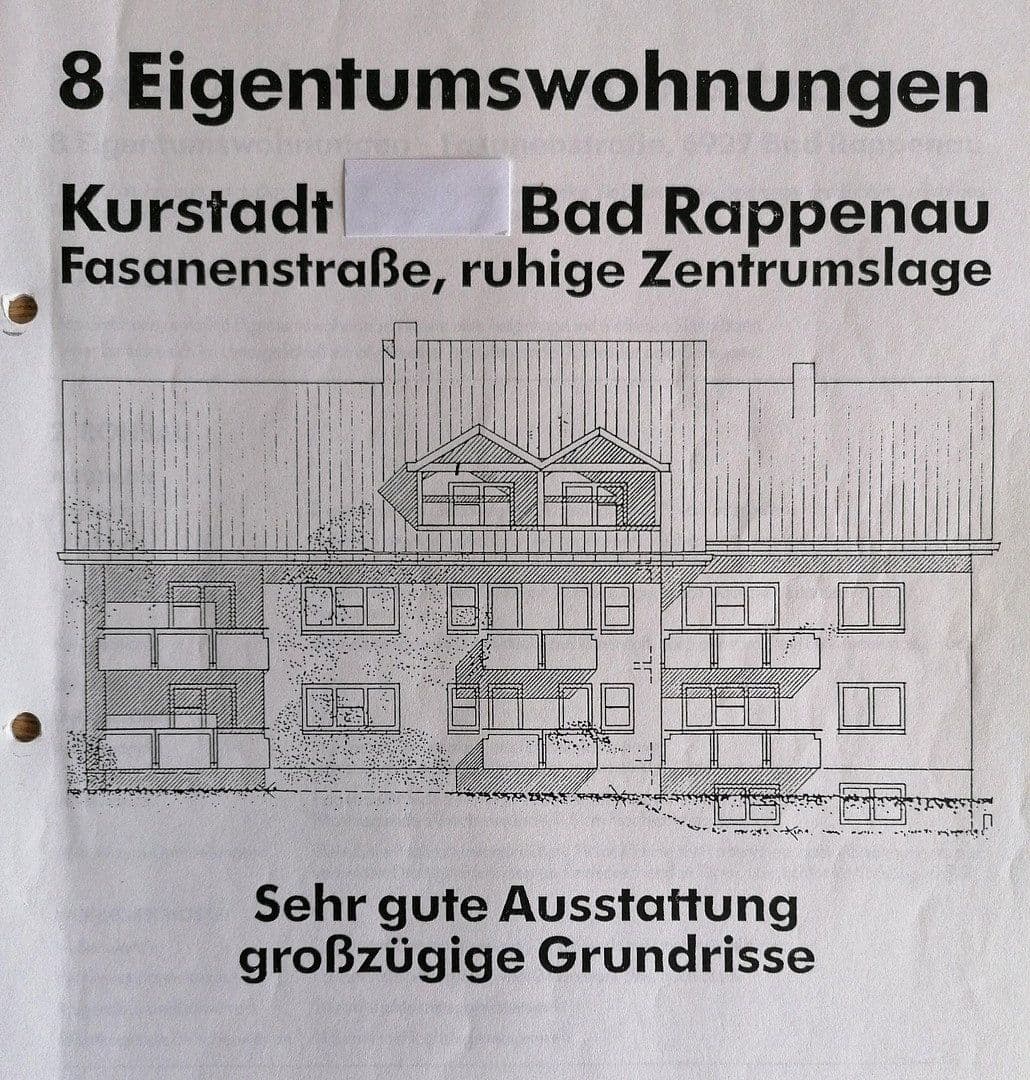 Prodej bytu 3+kk 80 m², Bad Rappenau, Bádensko-Württembersko Prodej bytu 3+kk 80 m², Bad Rappenau, Bádensko-Württembersko