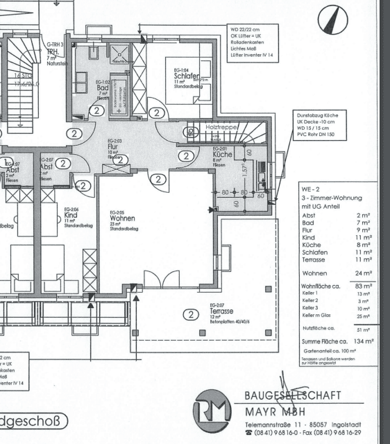 Prodej bytu 4+1 109 m², Ingolstadt, Bavorsko Prodej bytu 4+1 109 m², Ingolstadt, Bavorsko