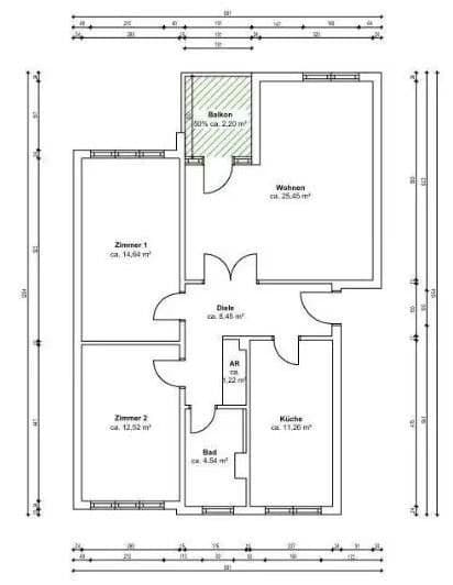 Prodej bytu 3+1 80 m², Germersheimer Weg 66b, Berlin, Berlín Prodej bytu 3+1 80 m², Germersheimer Weg 66b, Berlin, Berlín