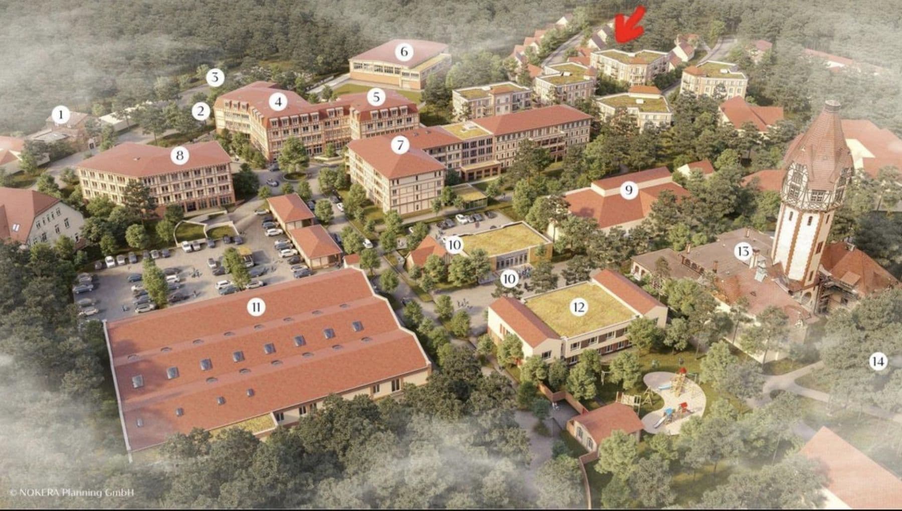 Pronájem bytu 3+1 79 m², Blauer Ring 7, Beelitz, Braniborsko Pronájem bytu 3+1 79 m², Blauer Ring 7, Beelitz, Braniborsko