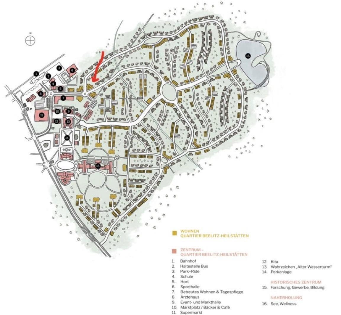 Pronájem bytu 3+1 79 m², Blauer Ring 7, Beelitz, Braniborsko Pronájem bytu 3+1 79 m², Blauer Ring 7, Beelitz, Braniborsko