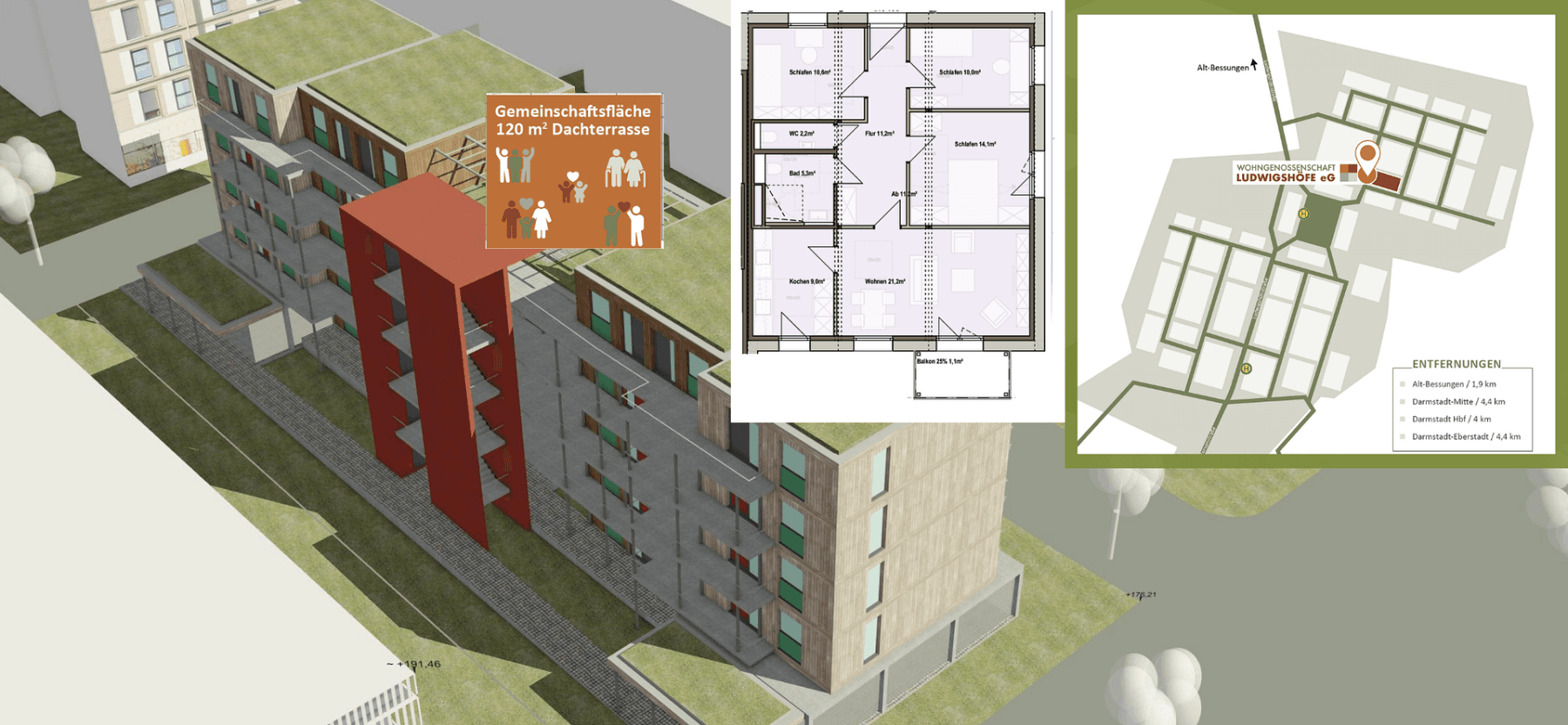 Prodej bytu 4+1 85 m², Kalksteinstraße, Ludwigshöhviertel, Hessen Prodej bytu 4+1 85 m², Kalksteinstraße, Ludwigshöhviertel, Hessen