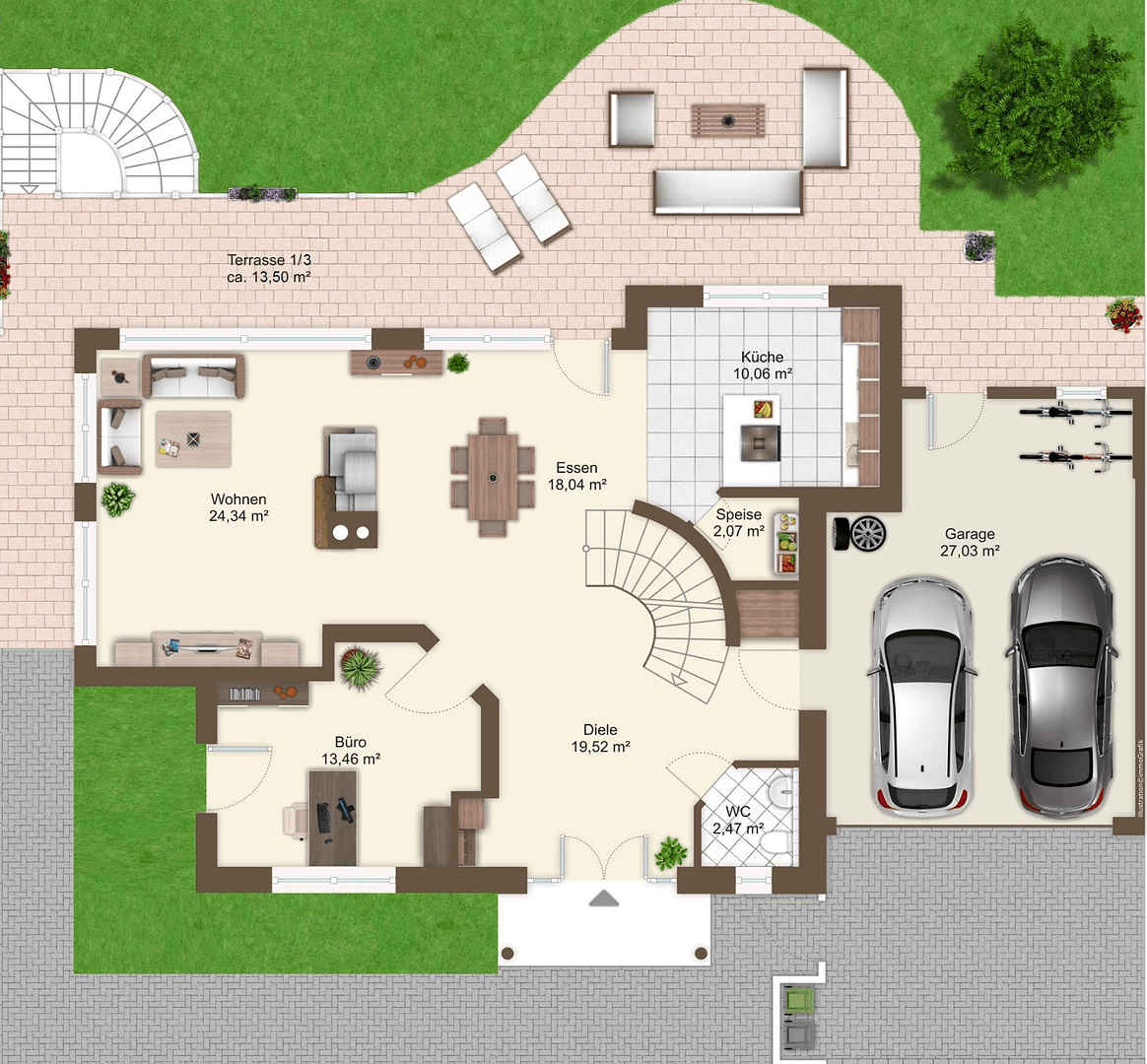 Prodej domu 291 m², pozemek 1.932 m², Forstinning, Bavorsko Prodej domu 291 m², pozemek 1.932 m², Forstinning, Bavorsko