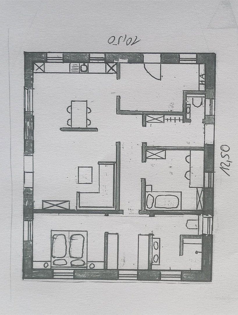Prodej domu 105 m², pozemek 520 m², Ihlow, Dolní Sasko Prodej domu 105 m², pozemek 520 m², Ihlow, Dolní Sasko