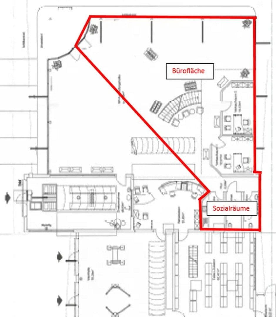 Pronájem nebytového prostoru 220 m², Achern, Bádensko-Württembersko Pronájem nebytového prostoru 220 m², Achern, Bádensko-Württembersko