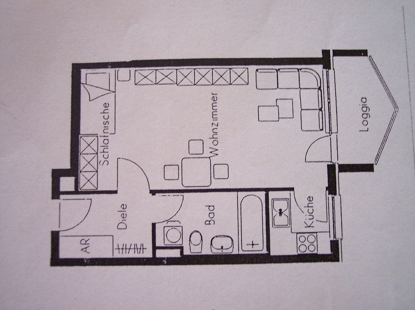 Pronájem bytu 1+1 37 m², Adelheidstraße 28a, Nürnberg, Bavorsko Pronájem bytu 1+1 37 m², Adelheidstraße 28a, Nürnberg, Bavorsko
