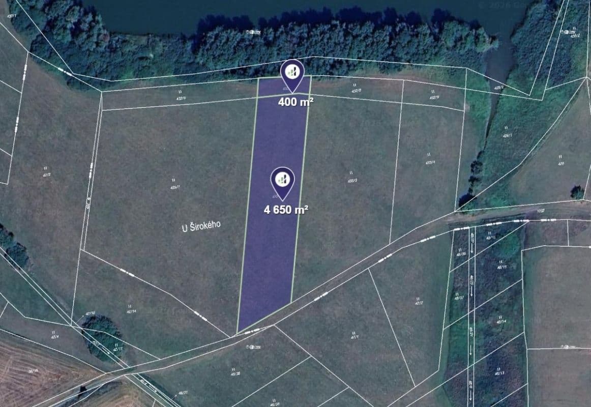 Prodej pozemku 5.050 m², Oselce, Plzeňský kraj Prodej pozemku 5.050 m², Oselce, Plzeňský kraj