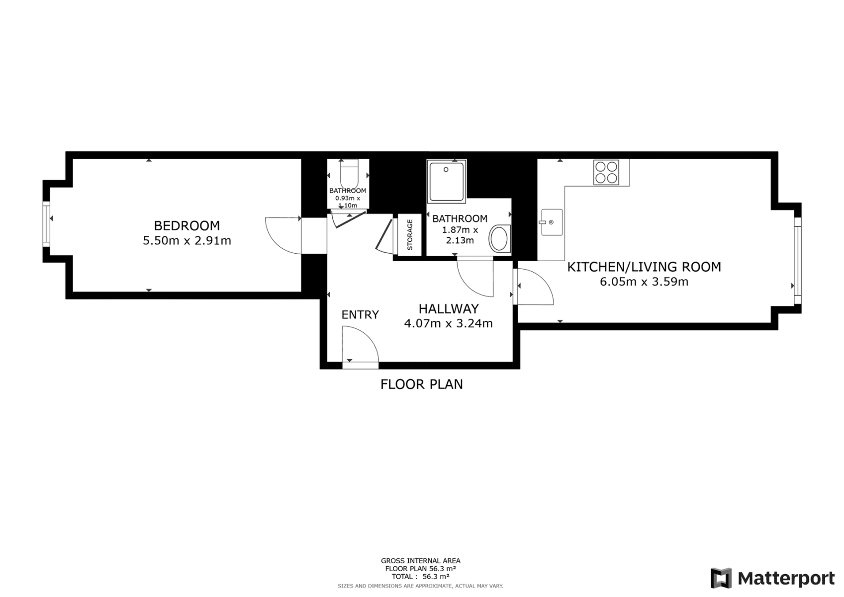 Pronájem bytu 2+kk 47 m², Baranova, Praha, Praha Pronájem bytu 2+kk 47 m², Baranova, Praha, Praha