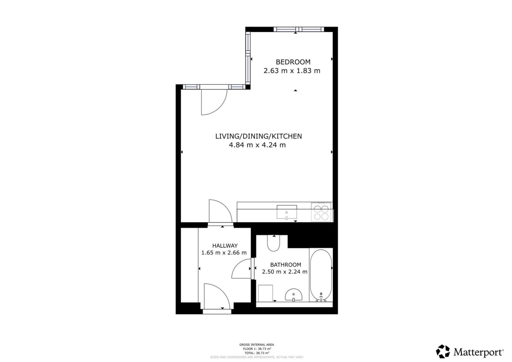 Pronájem bytu 1+kk 40 m², Olgy Havlové, Praha, Praha Pronájem bytu 1+kk 40 m², Olgy Havlové, Praha, Praha