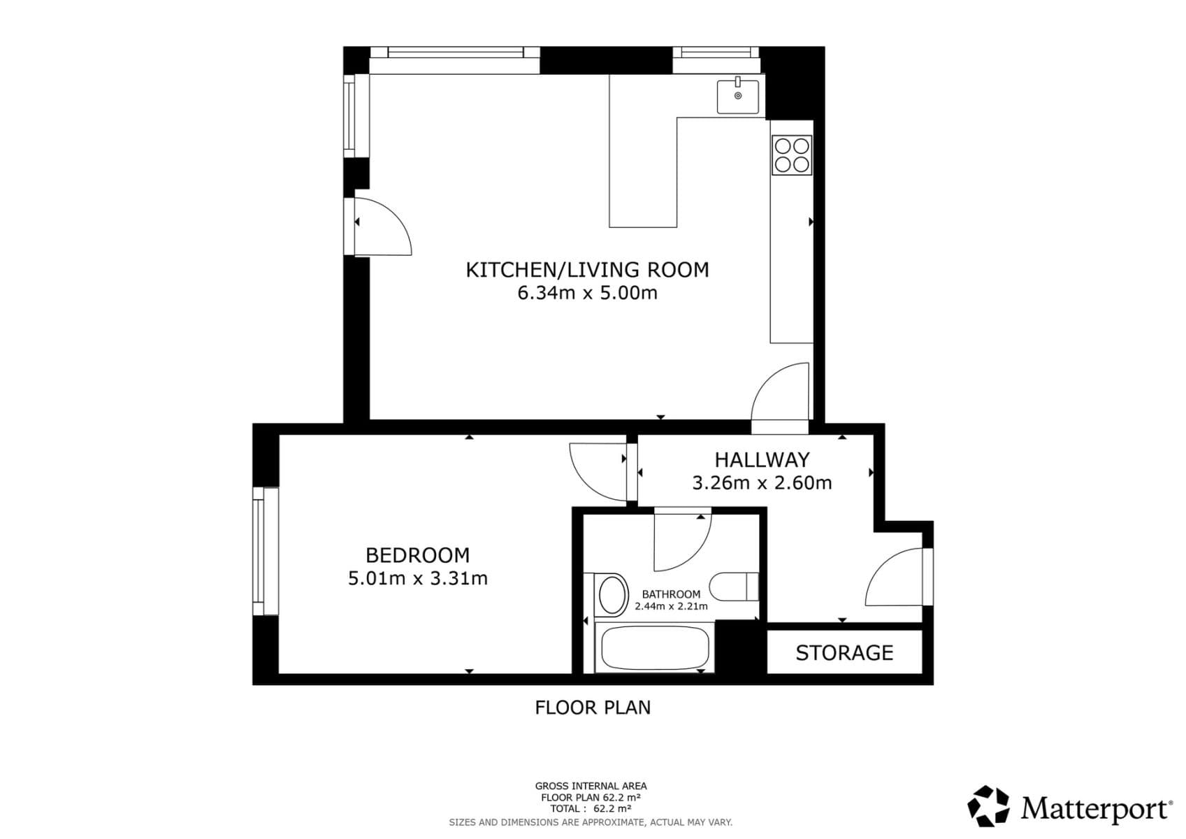 Pronájem bytu 2+kk 56 m², Hevlínská, Praha, Praha Pronájem bytu 2+kk 56 m², Hevlínská, Praha, Praha