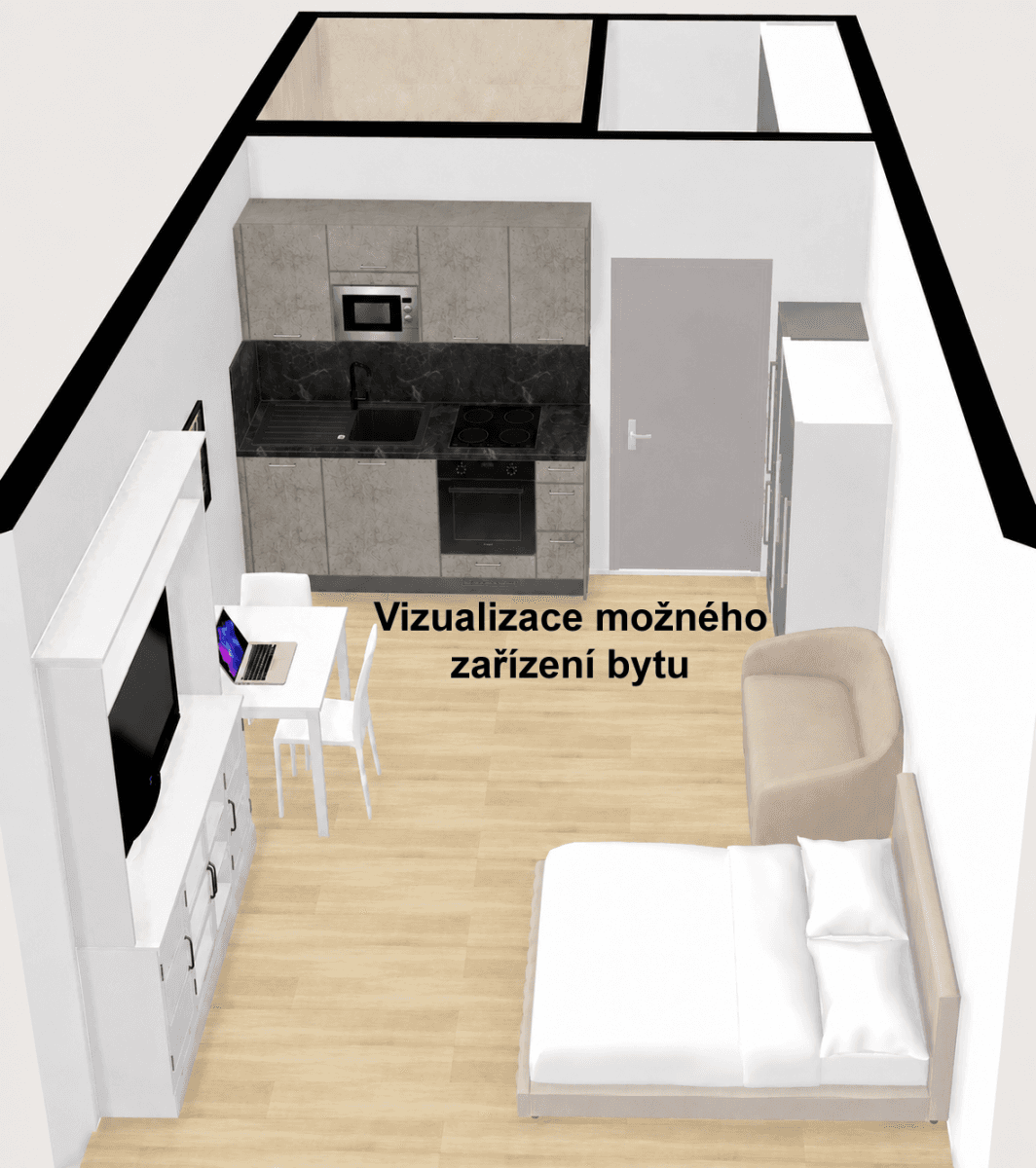 Pronájem bytu 1+kk 30 m², Mohelnice, Olomoucký kraj Pronájem bytu 1+kk 30 m², Mohelnice, Olomoucký kraj