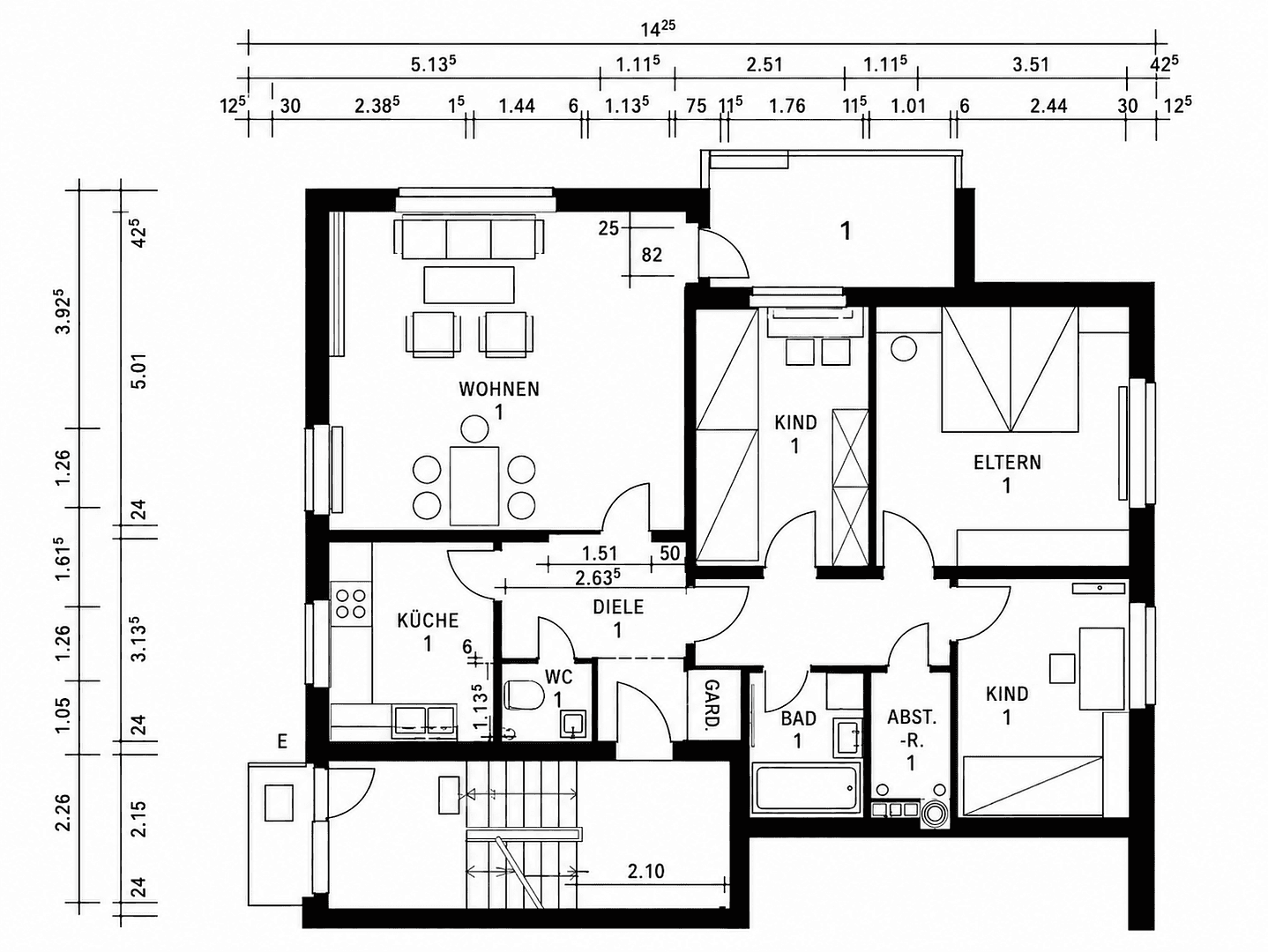 Prodej bytu 3+kk 88 m², Aalborgstraße 8, Rendsburg, Šlesvicko-Holštýnsko Prodej bytu 3+kk 88 m², Aalborgstraße 8, Rendsburg, Šlesvicko-Holštýnsko