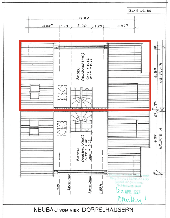 Prodej domu 130 m², pozemek 354 m², Busdorf, Šlesvicko-Holštýnsko Prodej domu 130 m², pozemek 354 m², Busdorf, Šlesvicko-Holštýnsko