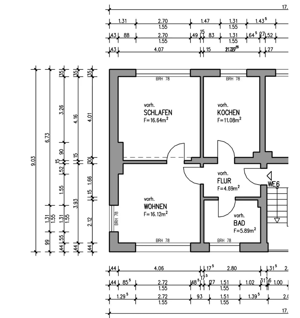 Pronájem bytu 2+1 55 m², Ritterstraße 55, Solingen, Severní Porýní-Vestfálsko Pronájem bytu 2+1 55 m², Ritterstraße 55, Solingen, Severní Porýní-Vestfálsko