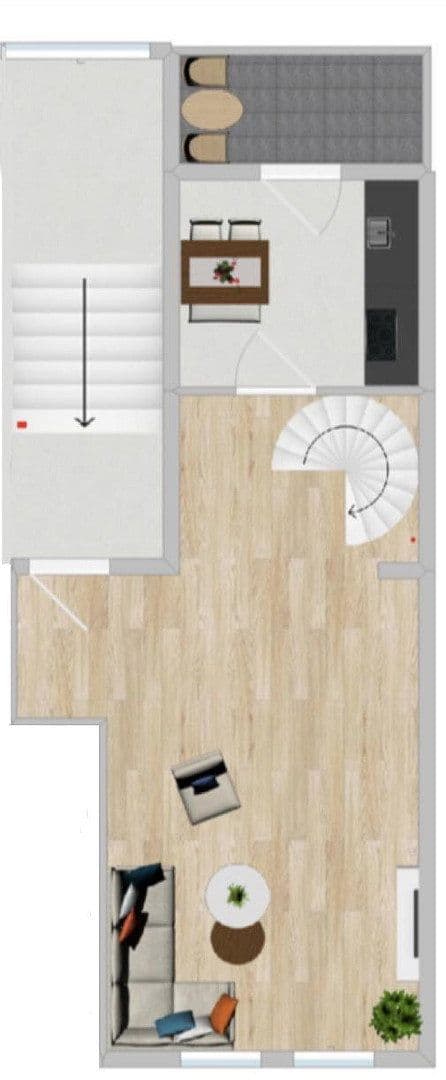Pronájem bytu 2+1 61 m², Kasernenstr. 53, Plauen, Sasko Pronájem bytu 2+1 61 m², Kasernenstr. 53, Plauen, Sasko