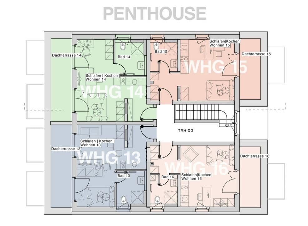 Pronájem bytu 1+1 30 m², Cappeler Str. 34, Marburg, Hessen Pronájem bytu 1+1 30 m², Cappeler Str. 34, Marburg, Hessen