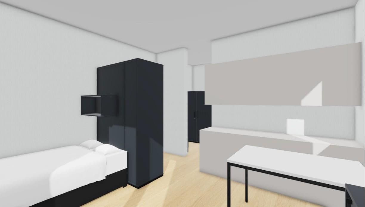 Pronájem bytu 1+1 30 m², Cappeler Str. 34, Marburg, Hessen Pronájem bytu 1+1 30 m², Cappeler Str. 34, Marburg, Hessen