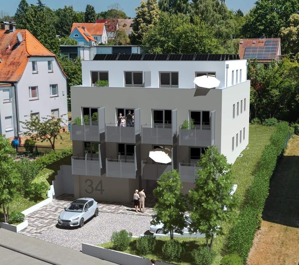Pronájem bytu 1+1 30 m², Cappeler Str. 34, Marburg, Hessen Pronájem bytu 1+1 30 m², Cappeler Str. 34, Marburg, Hessen