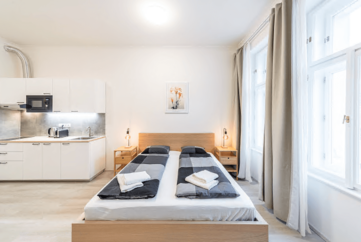 Pronájem bytu 1+kk 40 m², Bořivojova, Praha, Praha Pronájem bytu 1+kk 40 m², Bořivojova, Praha, Praha