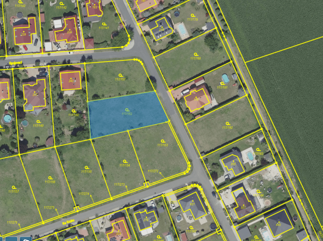 Prodej pozemku 1.052 m², Křenice, Středočeský kraj Prodej pozemku 1.052 m², Křenice, Středočeský kraj