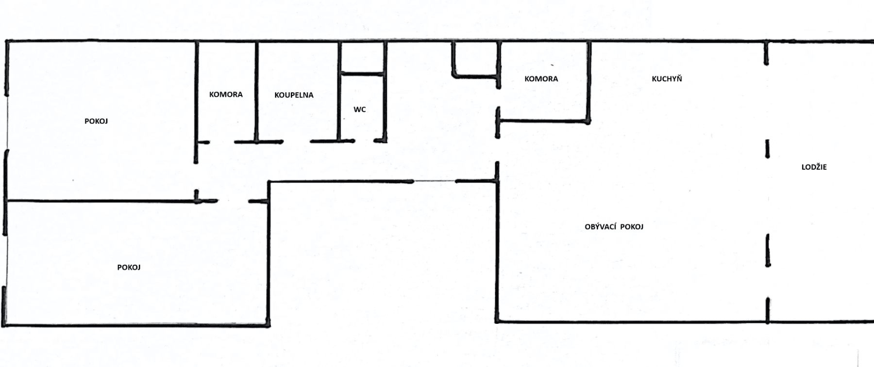 Prodej bytu 3+1 86 m², Janského, Praha, Praha Prodej bytu 3+1 86 m², Janského, Praha, Praha