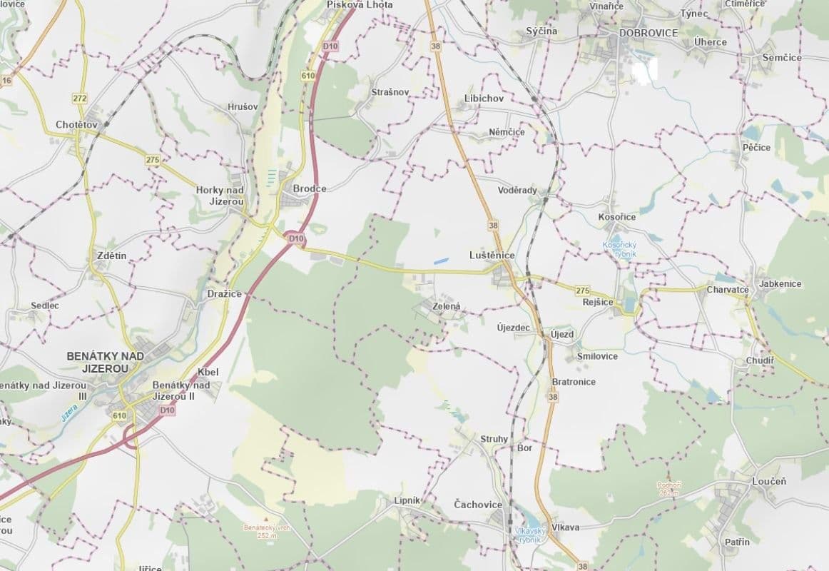 Prodej pozemku 2.002 m², Luštěnice, Středočeský kraj Prodej pozemku 2.002 m², Luštěnice, Středočeský kraj