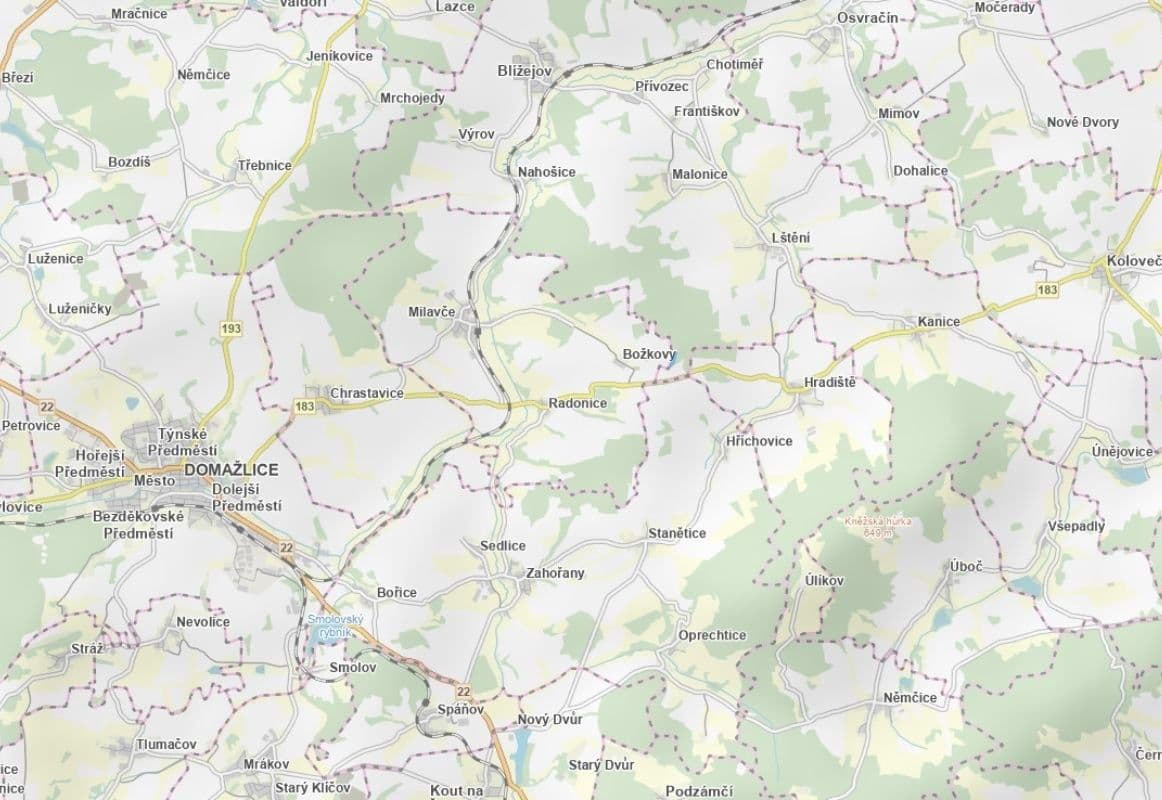 Prodej pozemku 8.915 m², Blížejov, Plzeňský kraj Prodej pozemku 8.915 m², Blížejov, Plzeňský kraj