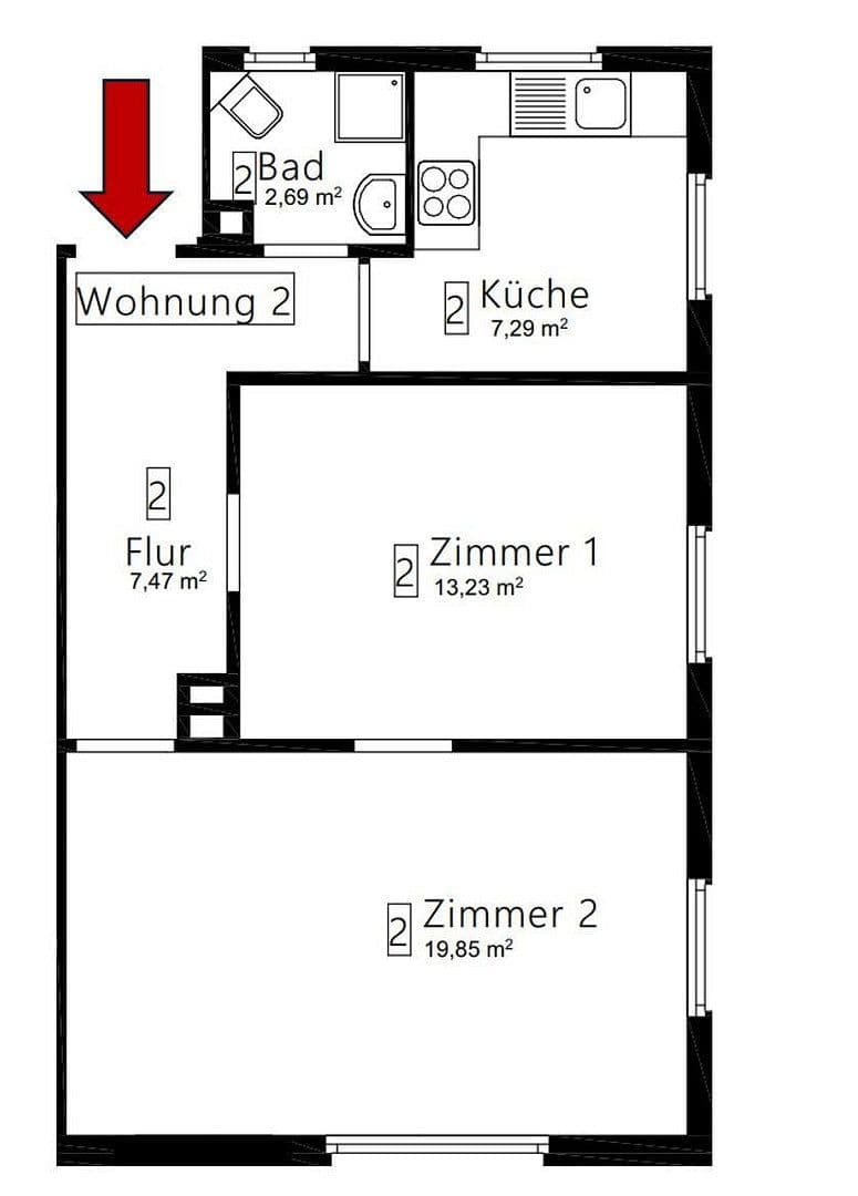 Pronájem bytu 2+1 51 m², Wartbergstraße 17, Heilbronn, Bádensko-Württembersko Pronájem bytu 2+1 51 m², Wartbergstraße 17, Heilbronn, Bádensko-Württembersko