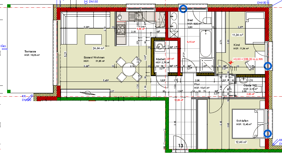 Pronájem bytu 3+kk 87 m², Am Bahndamm 3, Bad Säckingen, Bádensko-Württembersko Pronájem bytu 3+kk 87 m², Am Bahndamm 3, Bad Säckingen, Bádensko-Württembersko